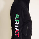 Ariat New Team Softshell Mexico Jacket for Men in Black