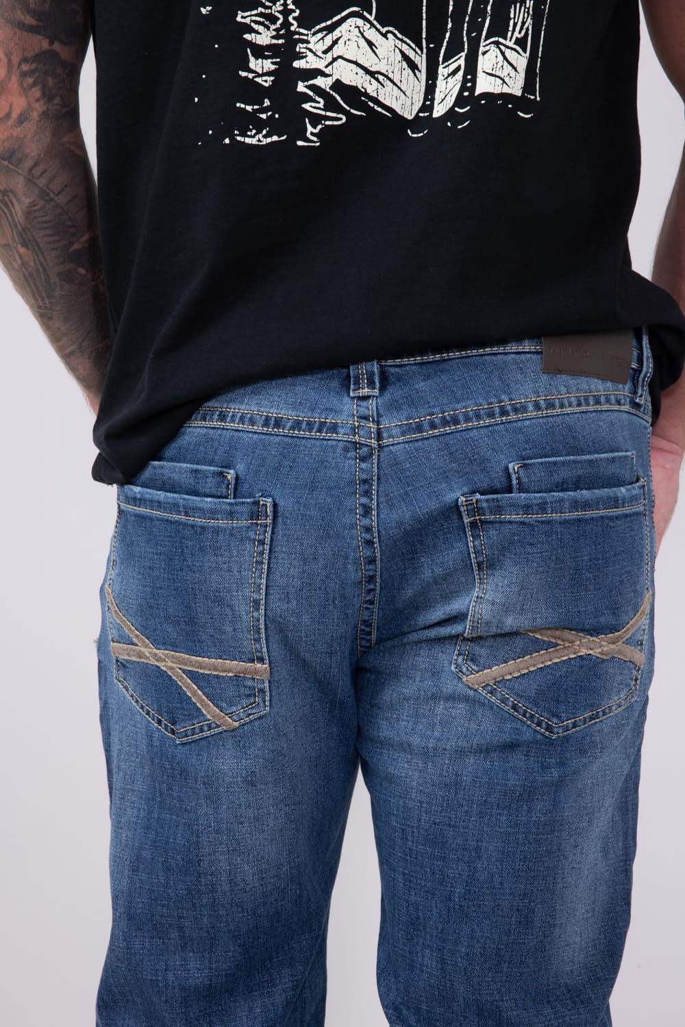 Axel Jeans James Classic Straight Jeans for Men | AXMB0044
