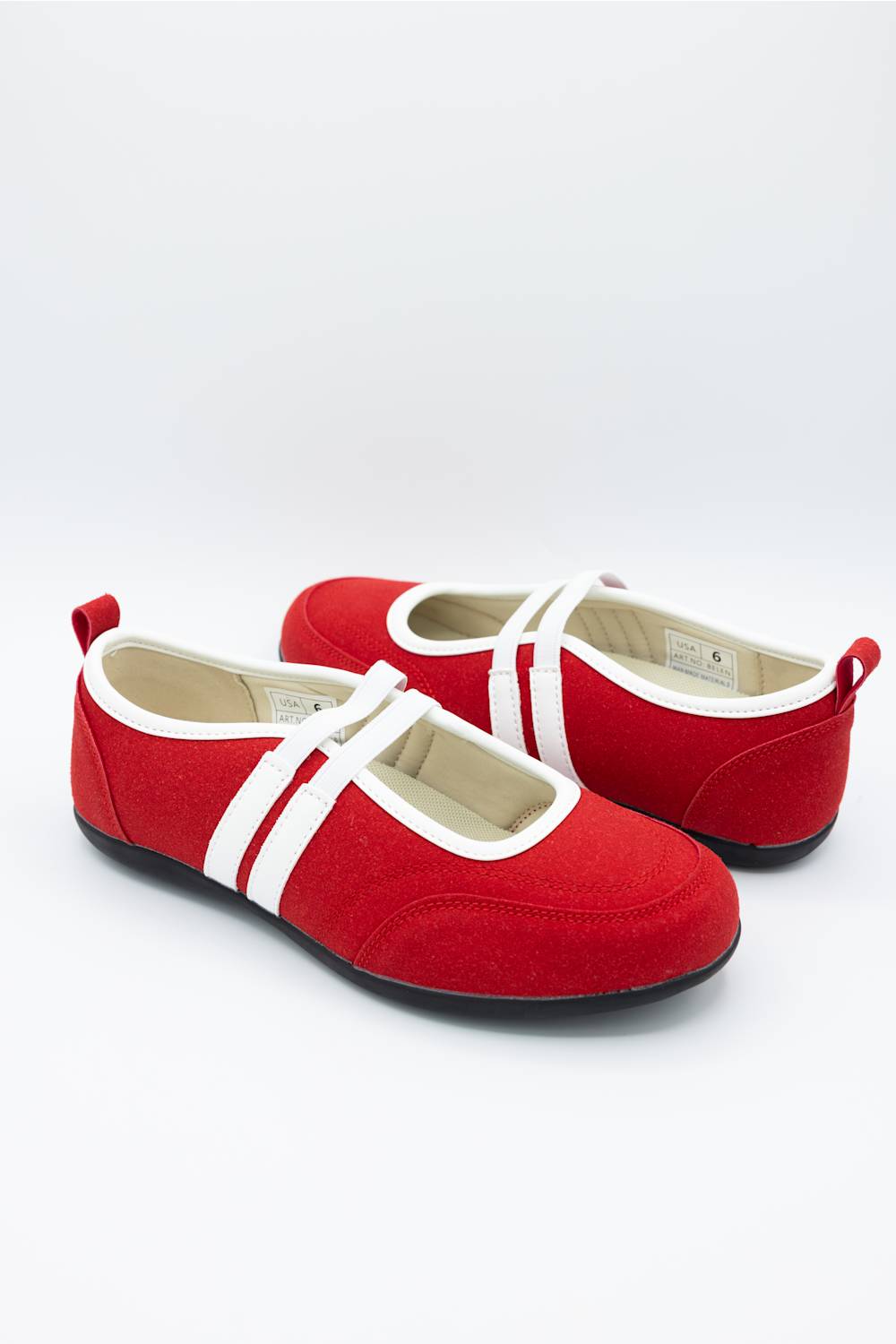 Berness Belen Mary Jane Sneakers for Women in Red