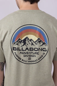 Billabong Rockies Adiv T-Shirt for Men in Sage