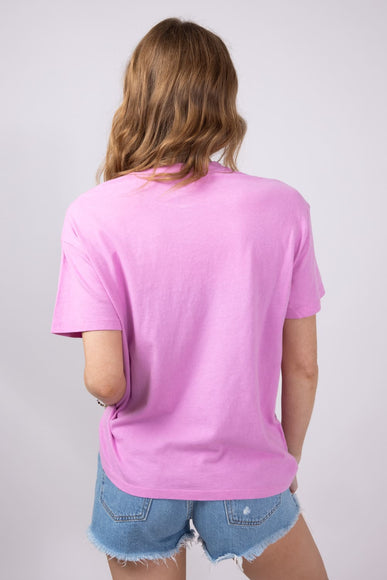 Billabong Bright New Day Graphic T-Shirt for Women in Bright Rose