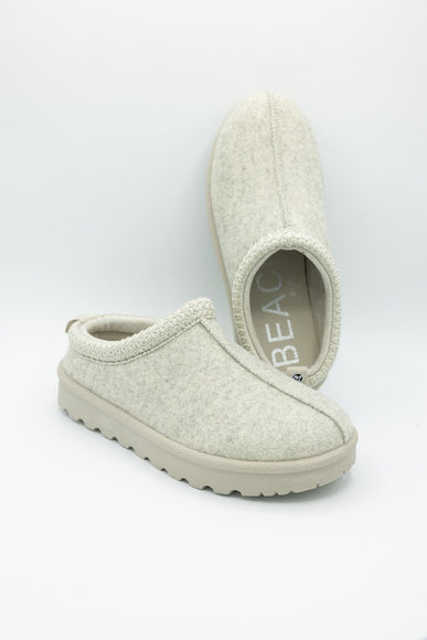 Beach by Matisse Zen Cloud Slippers for Women in Grey Oatmeal