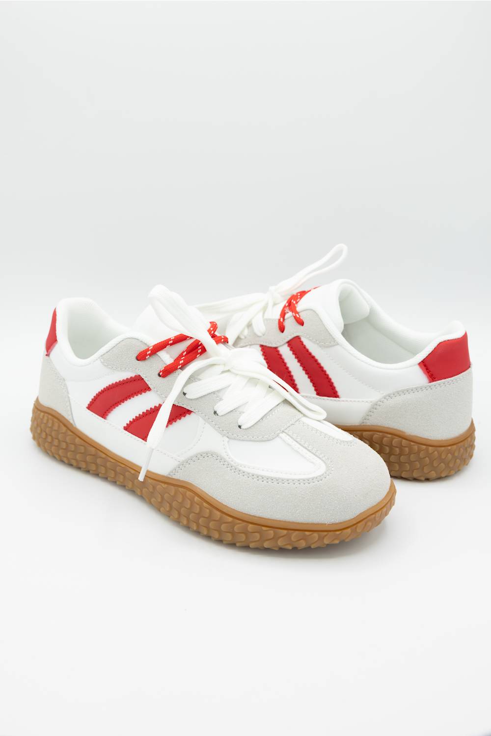 Berness Gillian Sneakers for Women in White/Red | GILLIAN-WHITE/RED
