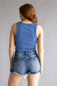 Billabong Headed to Sea Tank Top for Women in Dutch Blue