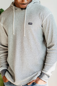 Billabong Keystone Pullover Thermal Hoodie for Men in Oat
