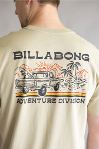 Billabong State Park Adiv T-Shirt for Men in Sand Khaki