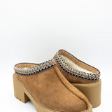 C&C California Sweden Braided Slippers for Women in Tan