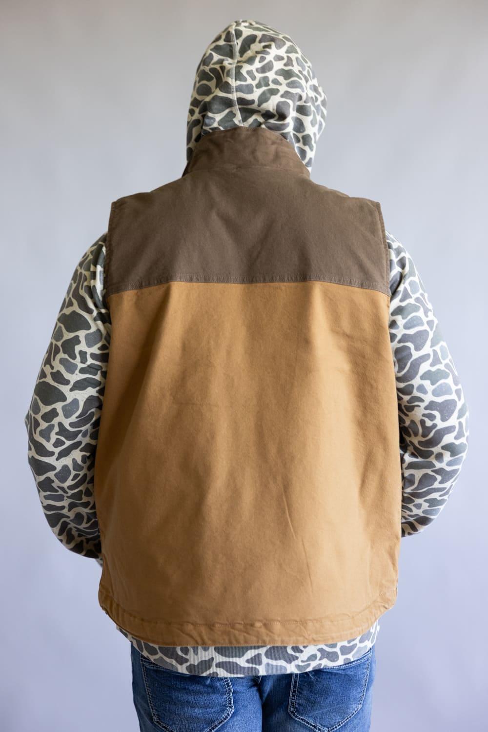 Carhartt Montana Duck Vest for Men in Carhartt Brown