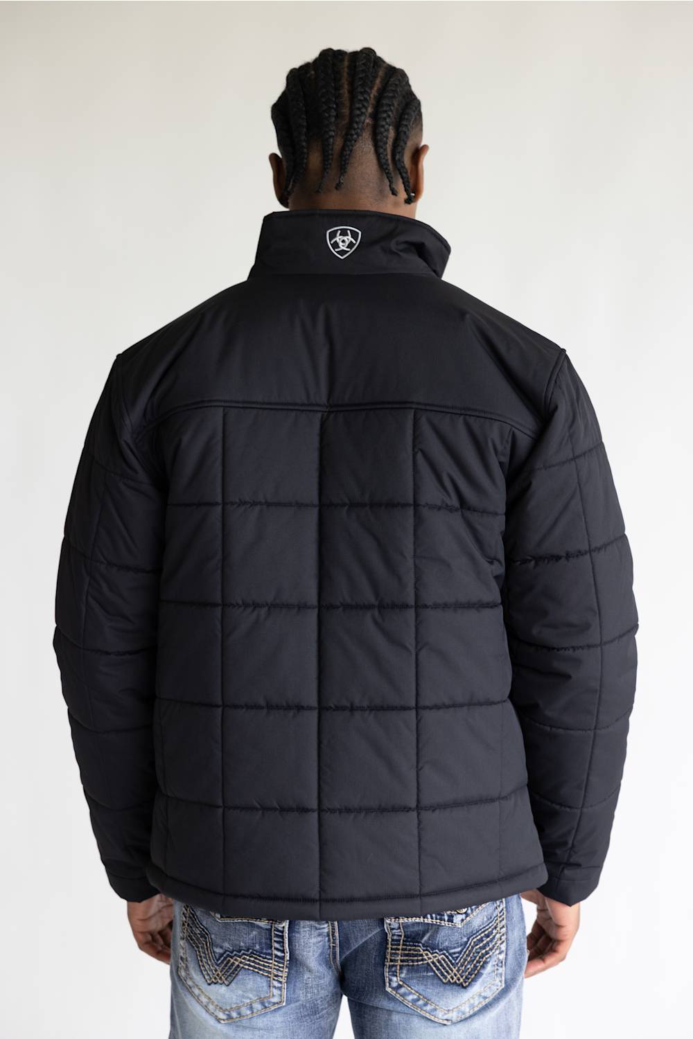 Ariat Crius Insulated Jacket for Men in Black | 10028355-BLK