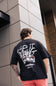 Car Graphic T-Shirt for Men in Black