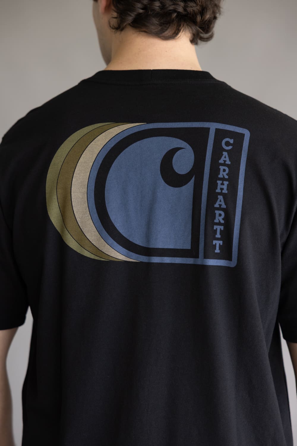 Carhartt C Graphic T-Shirt for Men in Black