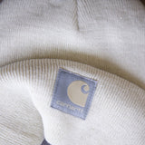 Carhartt Knit Satin Lined Beanies for Women in Oat Milk