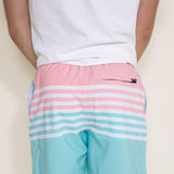Chubbies The On The Horizons 5.5” Classic Swim Trunks for Men in Pink