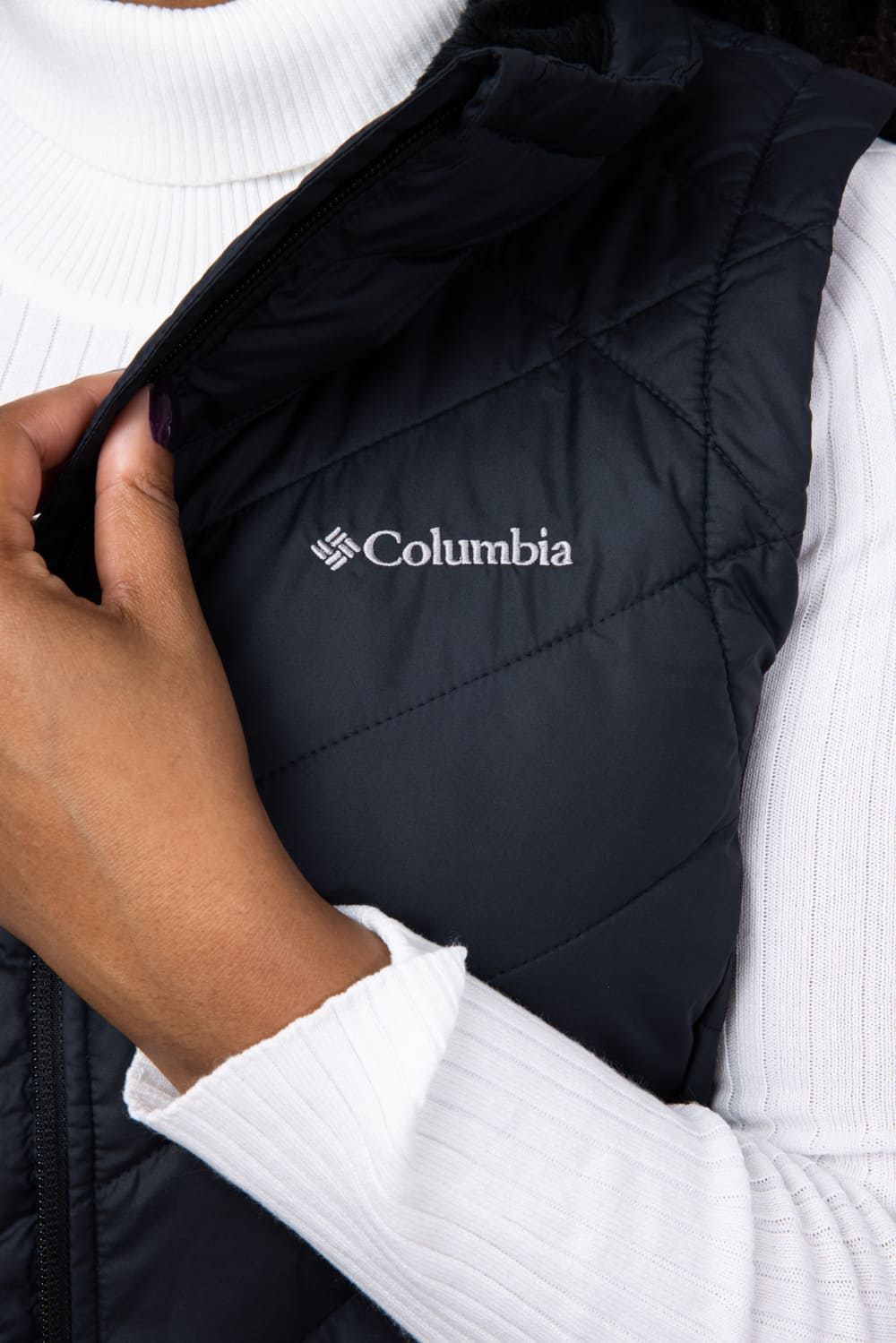 Columbia Heavenly II Long Vest for Women in Black