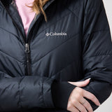 Columbia Heavenly Long Hooded Jacket for Women in Black