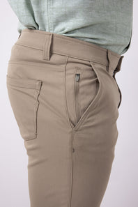 Copper & Oak Clay 5 Pocket Pants for Men in Light Oak