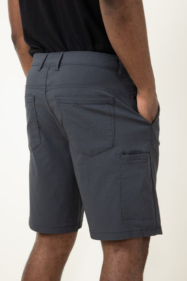 Copper & Oak Utility Flex Shorts for Men in Grey