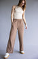 Cozy Track Pants for Women in Mocha