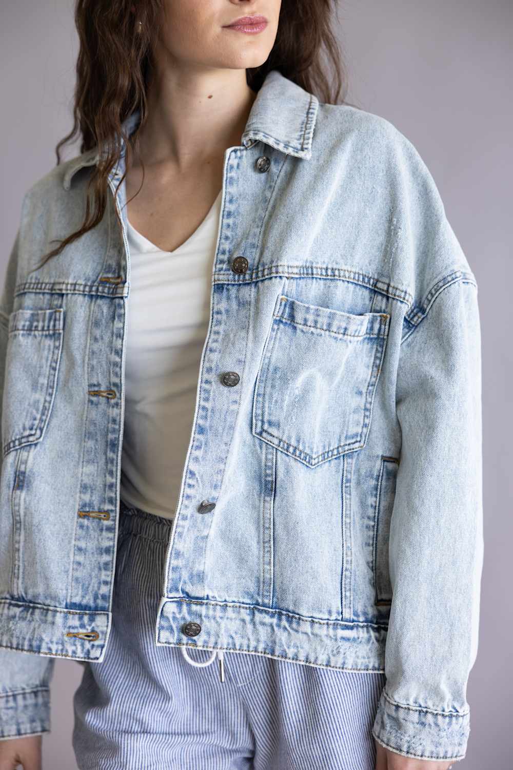 Mustard Seed Denim Jacket for Women