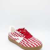 Dolce Vita Voyage Sneakers for Women in Red Gingham | VOYAGE-REDGINGHAM