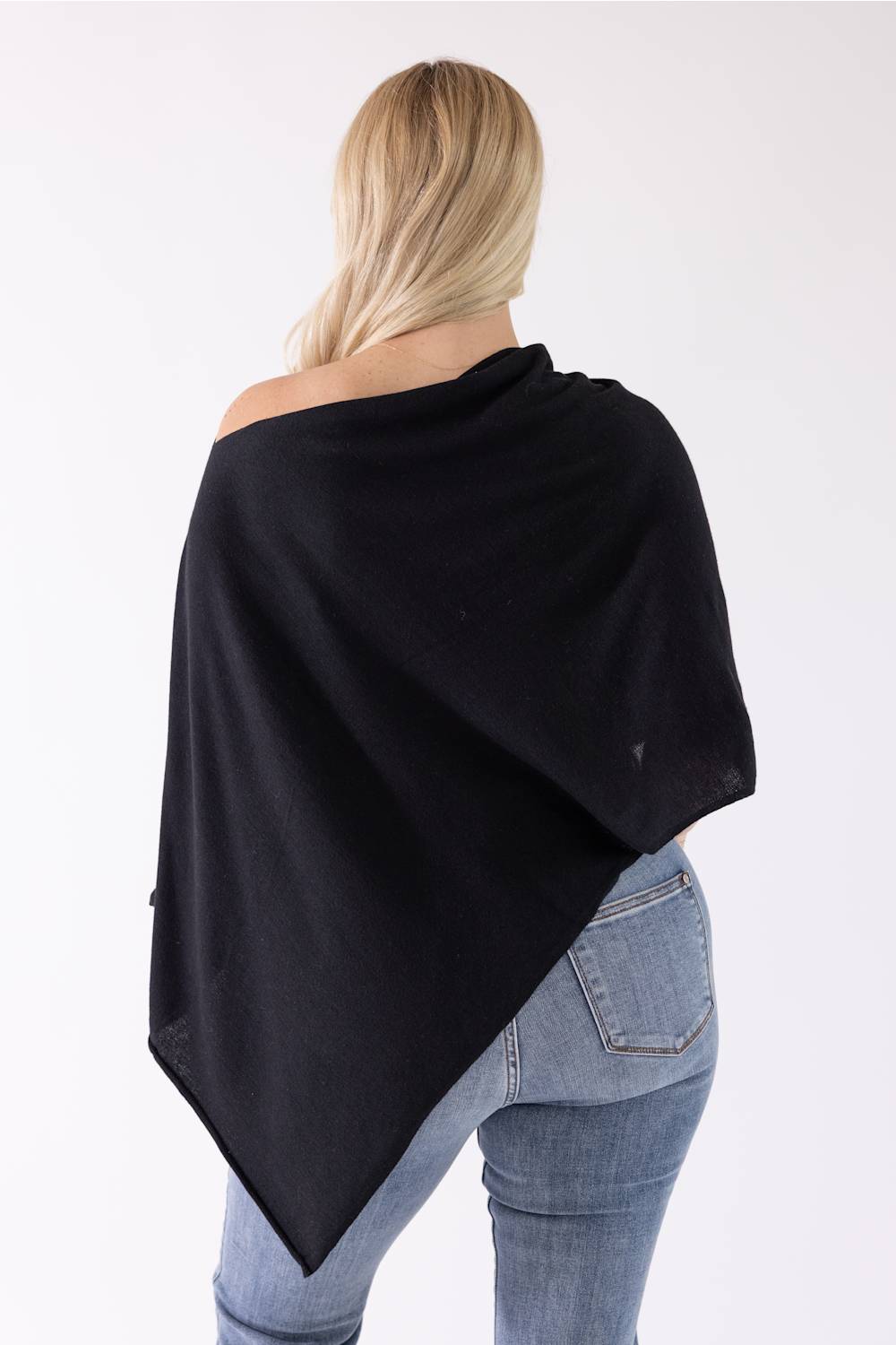 Kerisma Eden II Poncho Top for Women in Black