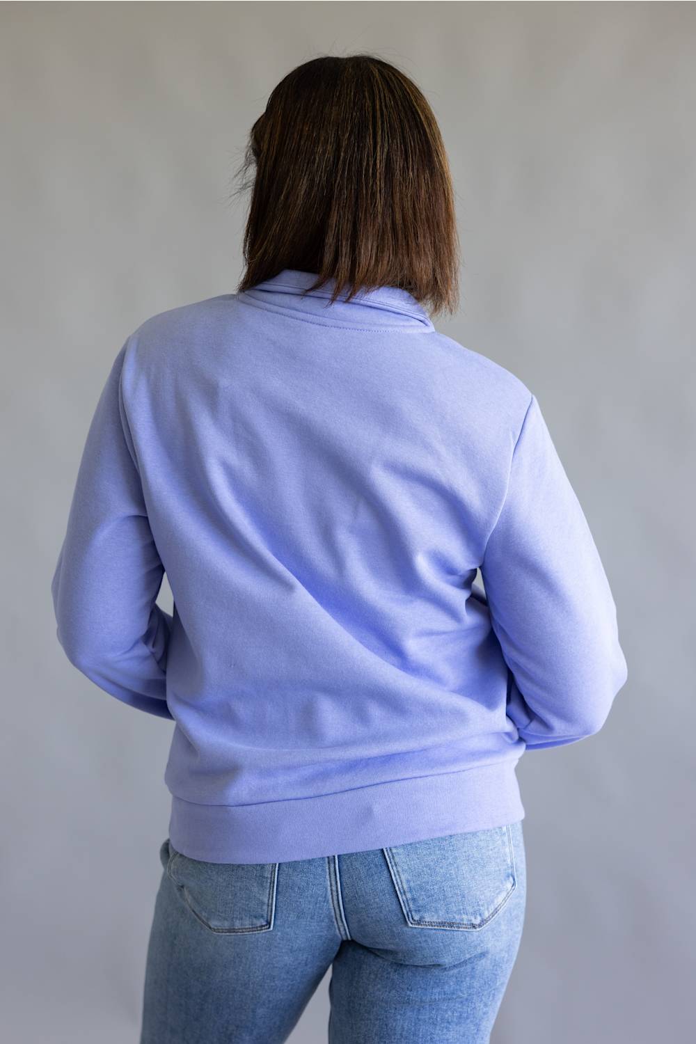 The North Face Evolution ¼ Zip for Women in Periwinkle Glow