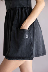 FP movement hot shot strappy romper black