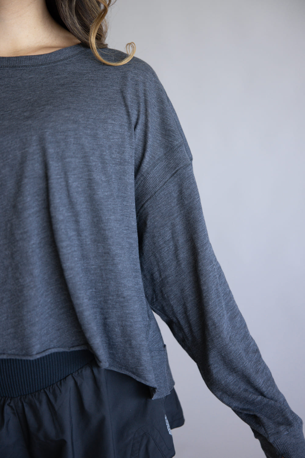 FP Movement My Time Layer Tee for Women in Black