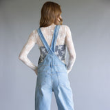 Free People We The Free Deep Trance Overalls for Women in Tunnel Vision