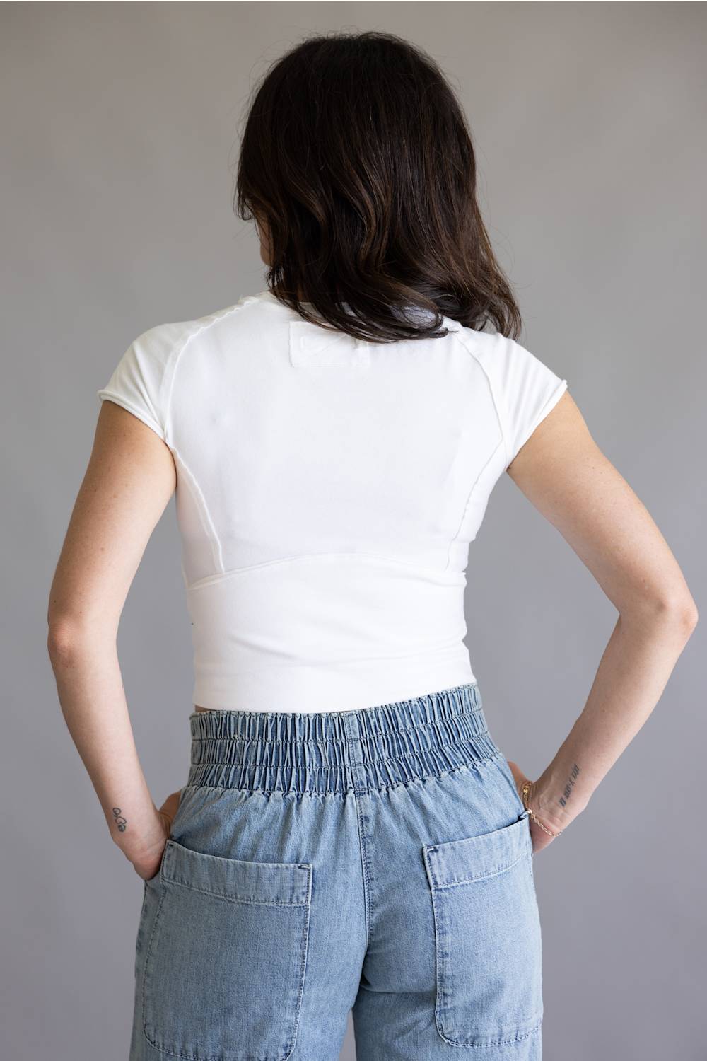 Free People We The Free Protagonist Top for Women in White