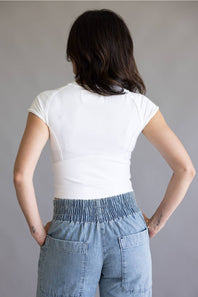 Free People We The Free Protagonist Top for Women in White