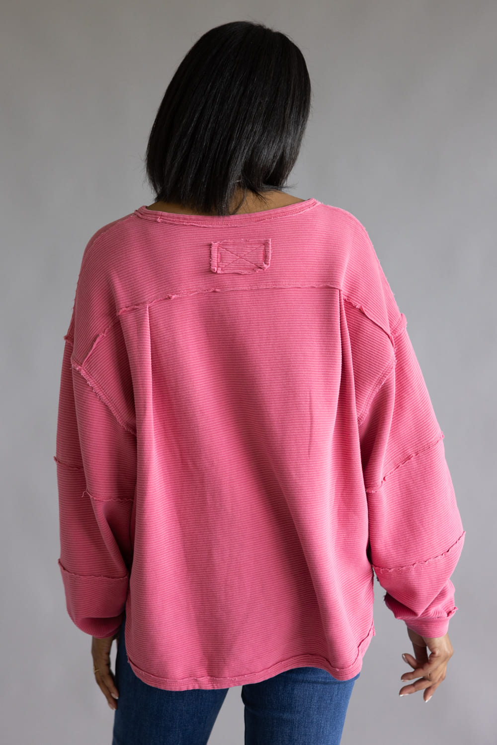 Free People We The Free Total Eclipse Tee for Women in Hibiscus Pop