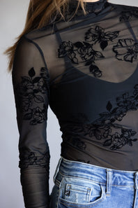 Free People You Decide Long Sleeve for Women in Black