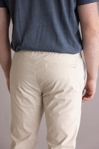 1897 Legends Tech Jogger Pants for Men in Pelican Khaki