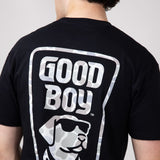 Good Boy Camo Dog T-Shirt for Men in Black