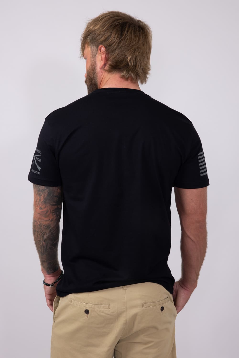 Grunt Style Whiskey Helps T-Shirt for Men in Black