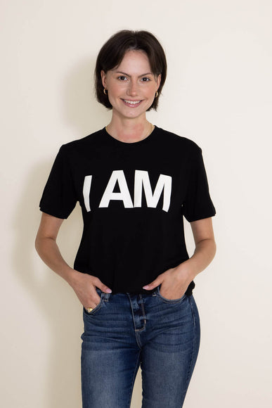 Henry Kellem I AM Graphic T-Shirt in Black