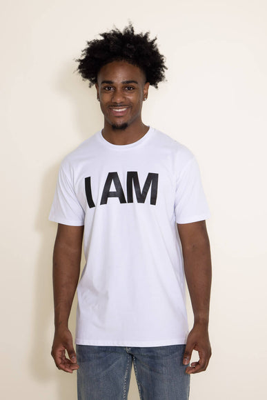 Henry Kellem I AM Graphic T-Shirt in White