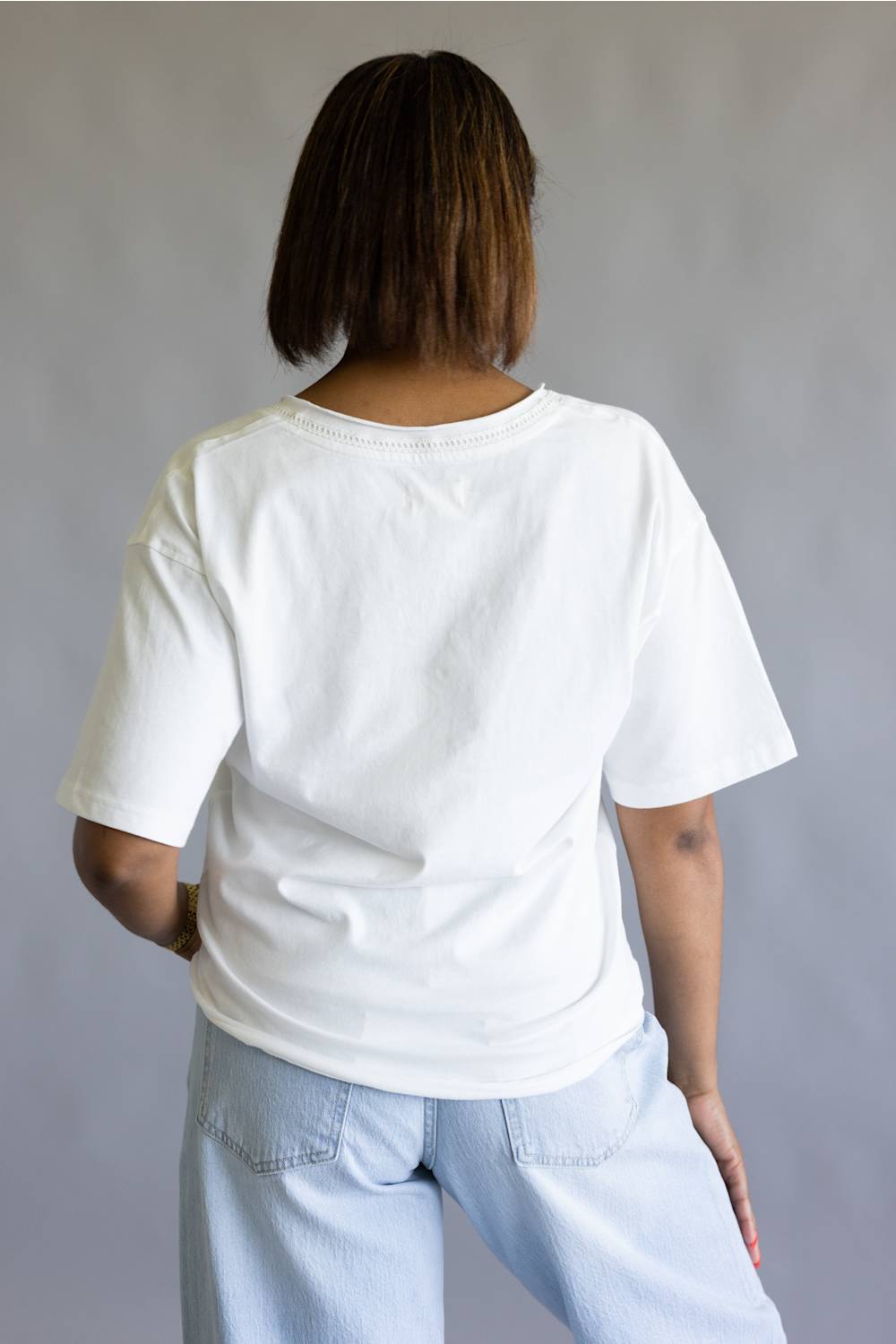 Thread & Supply Ismeria T-Shirt for Women in White