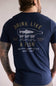 Jetty Bottle Service T-Shirt for Men in Navy