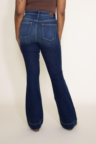 Judy Blue High Rise Trouser Flare Jeans for Women