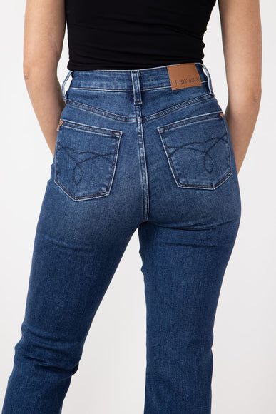 Judy Blue Embroidered Back Pocket Bootcut Jeans for Women