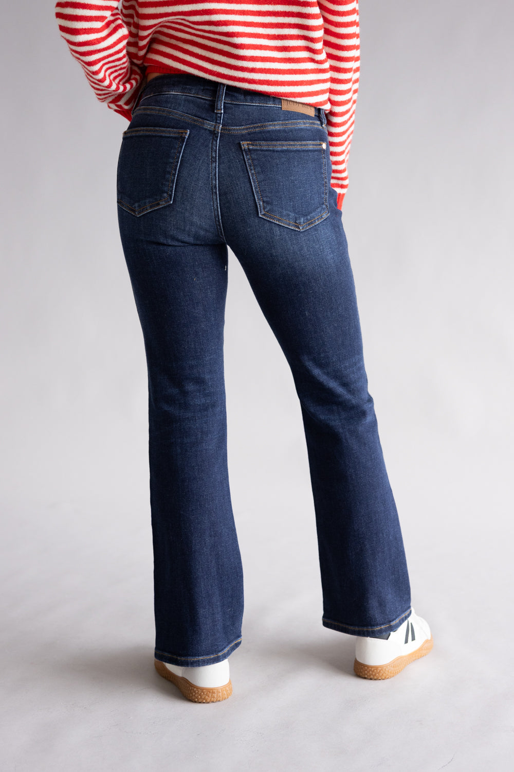Judy Blue Petite Mid-Rise Bootcut Jeans for Women