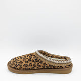 Katydid Leopard Slippers for Women in Brown