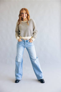 KanCan Nina 90’s Low Rise Loose Baggy Jeans for Women