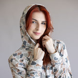 Local Girl Hemlock Hoodie for Women in Flora Camo