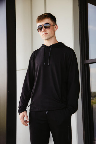 1897 Active Every Day Performance Hoodie for Men in Black