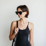 Mono B Sleeveless Romper for Women in Black