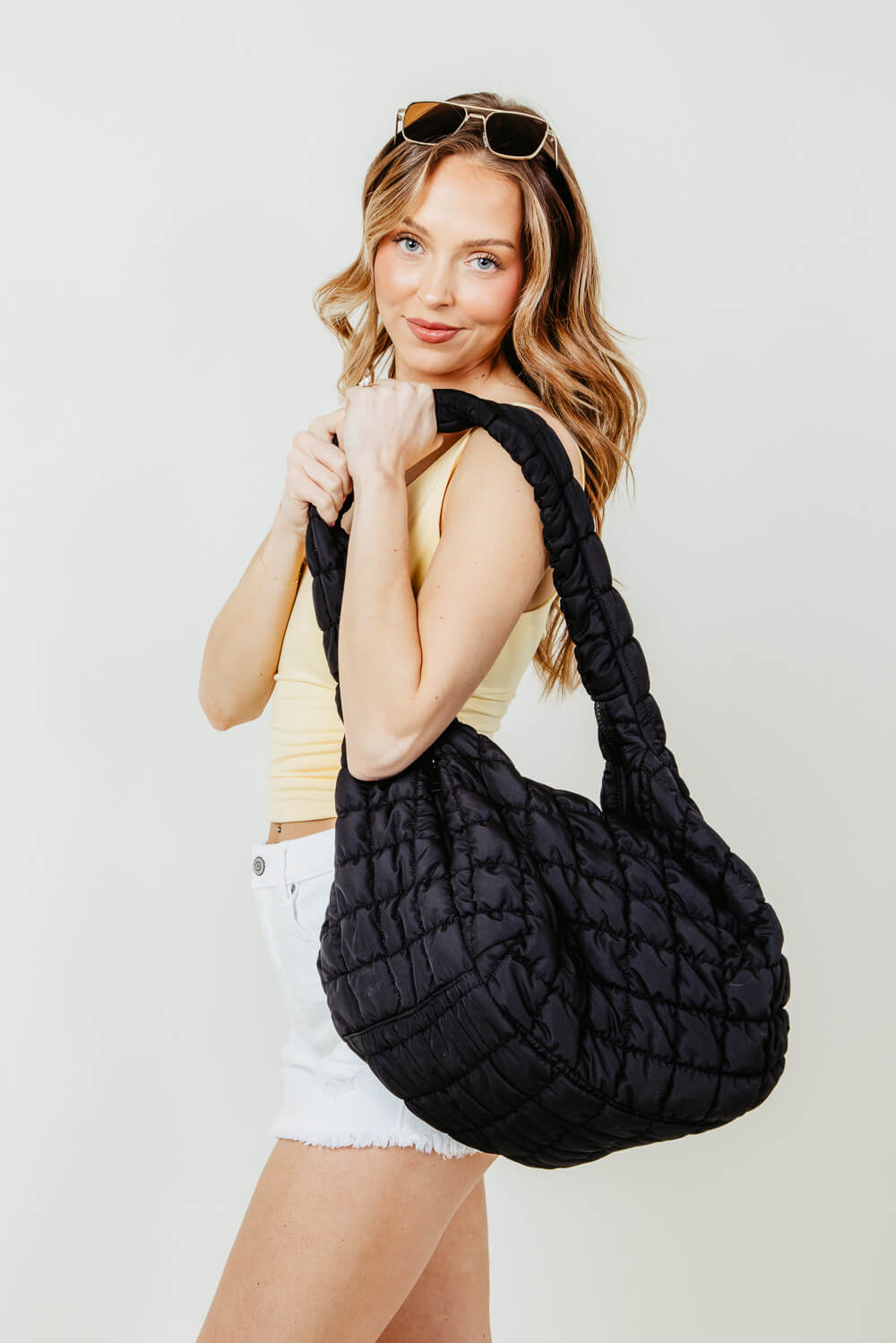 YFGBCX Puffer Tote Bag for Women Quilted Puffy Handbag India | Ubuy