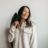 Thread & Supply Ingris Shirt for Women in Cream